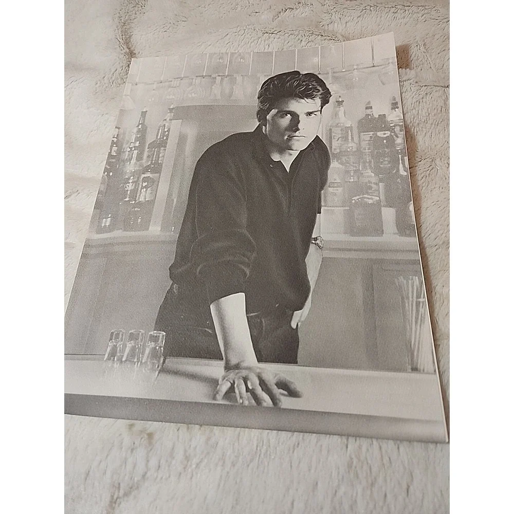 Disney Cast Employee Booklet Newsreel Vintage 1988 Tom Cruise Cocktail Screening
